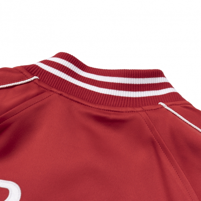 B.S.C SOUVENIR SATIN JACKET RED