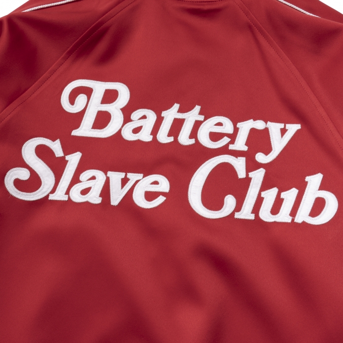 B.S.C SOUVENIR SATIN JACKET RED