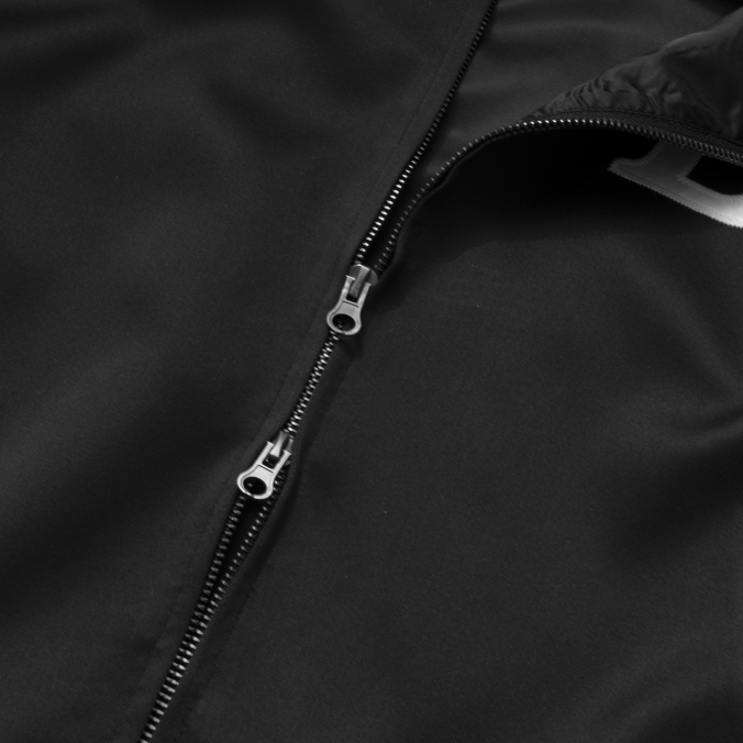 B.S.C SOUVENIR SATIN JACKET BLACK