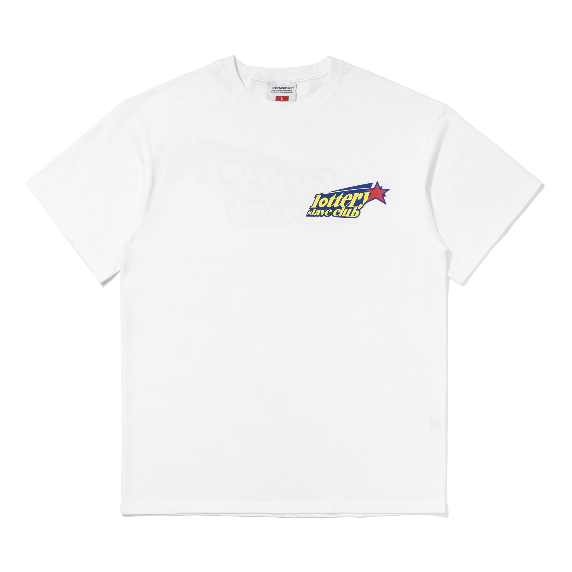 LOTTERY CLUB TEE WHITE