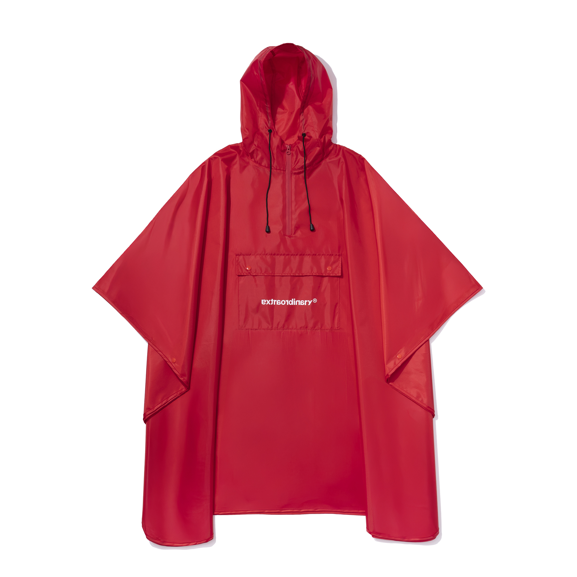 EX RAIN COAT RED