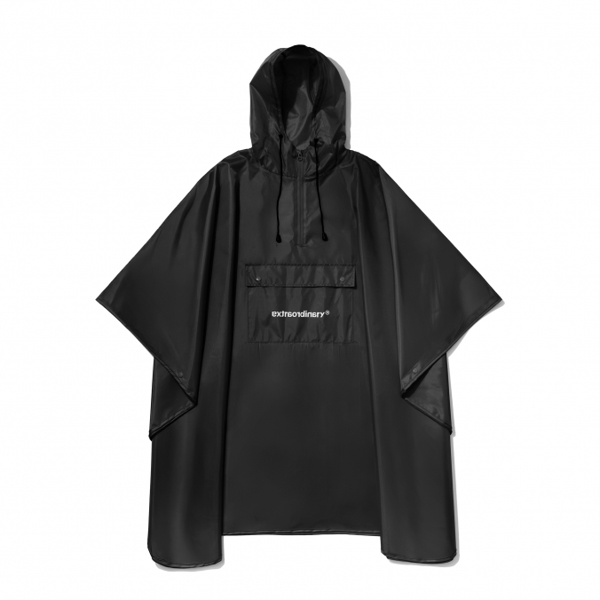 EX RAIN COAT BLACK