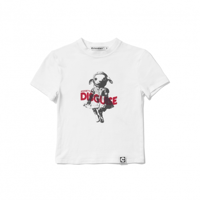 W DISGUISE SHEEP TEE OFF WHITE
