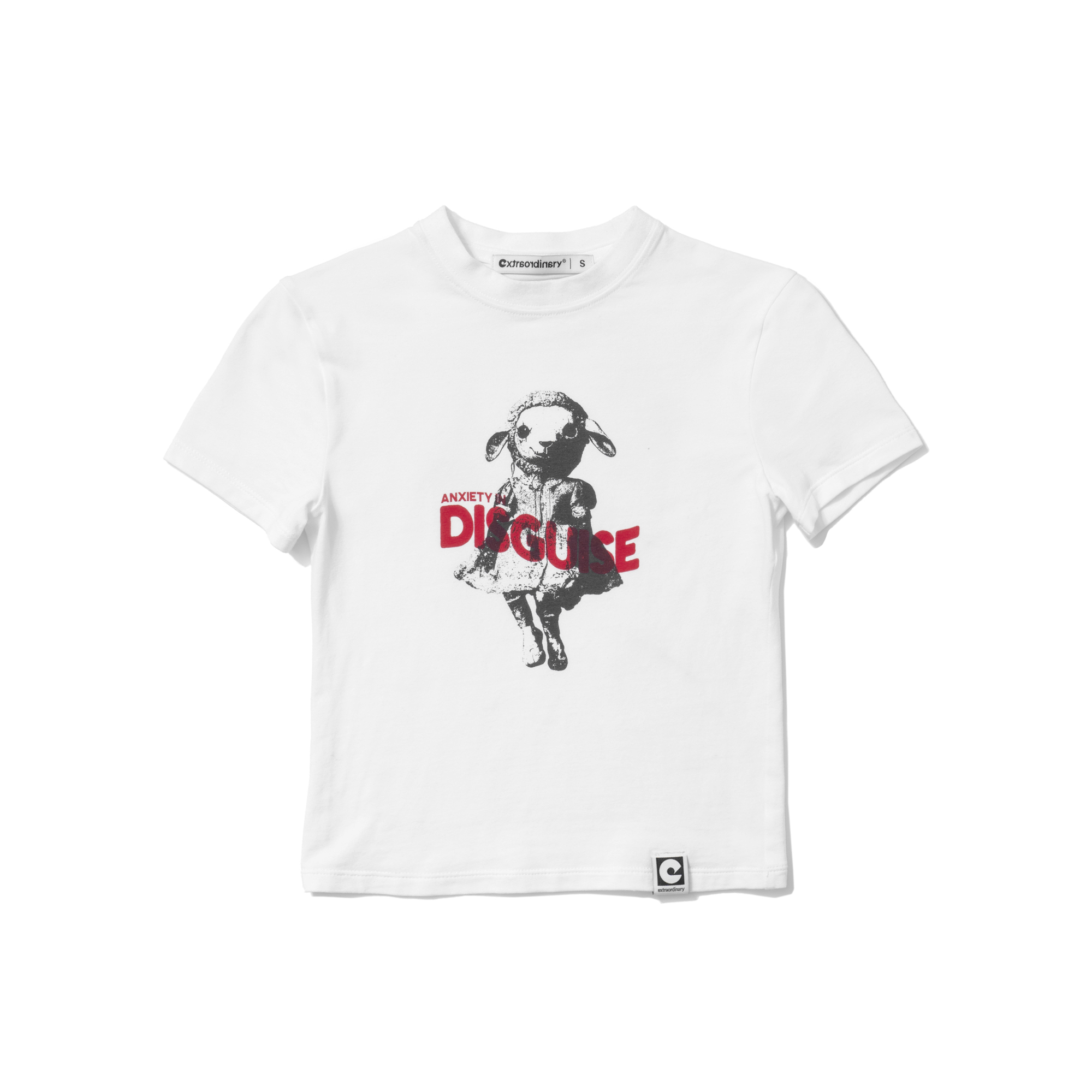 W DISGUISE SHEEP TEE OFF WHITE