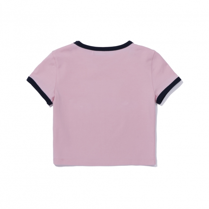 W INFINITY BEYOND RINGER TEE PINK
