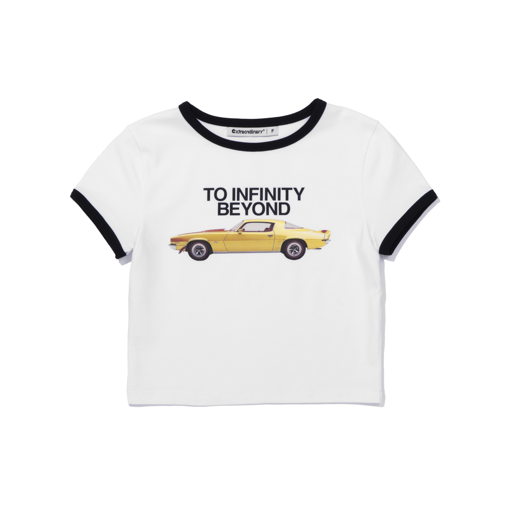 W INFINITY BEYOND RINGER TEE OFF WHITE