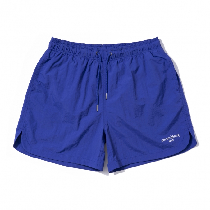 BASIC NYLON SHORTS BLUE