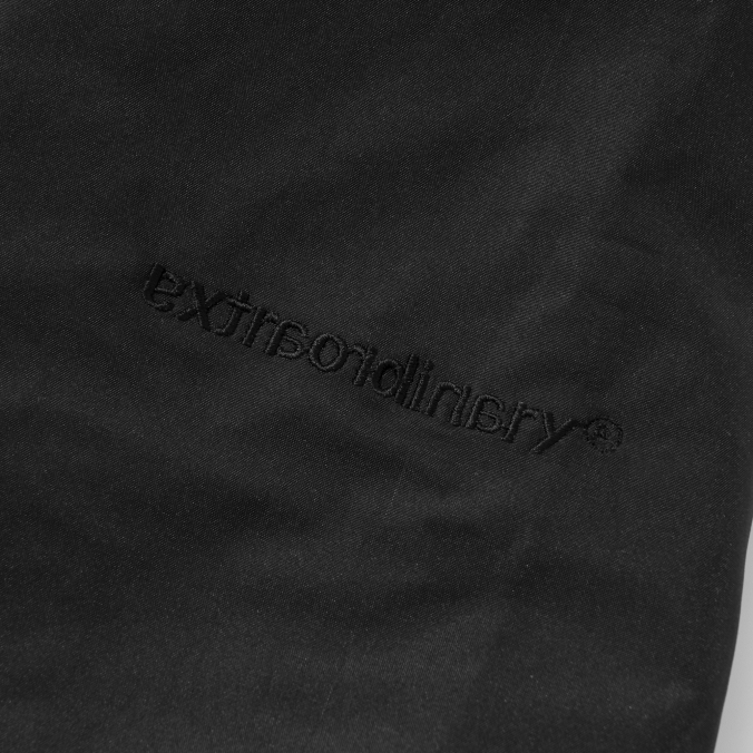 LAYERED POCKET SHORTS BLACK