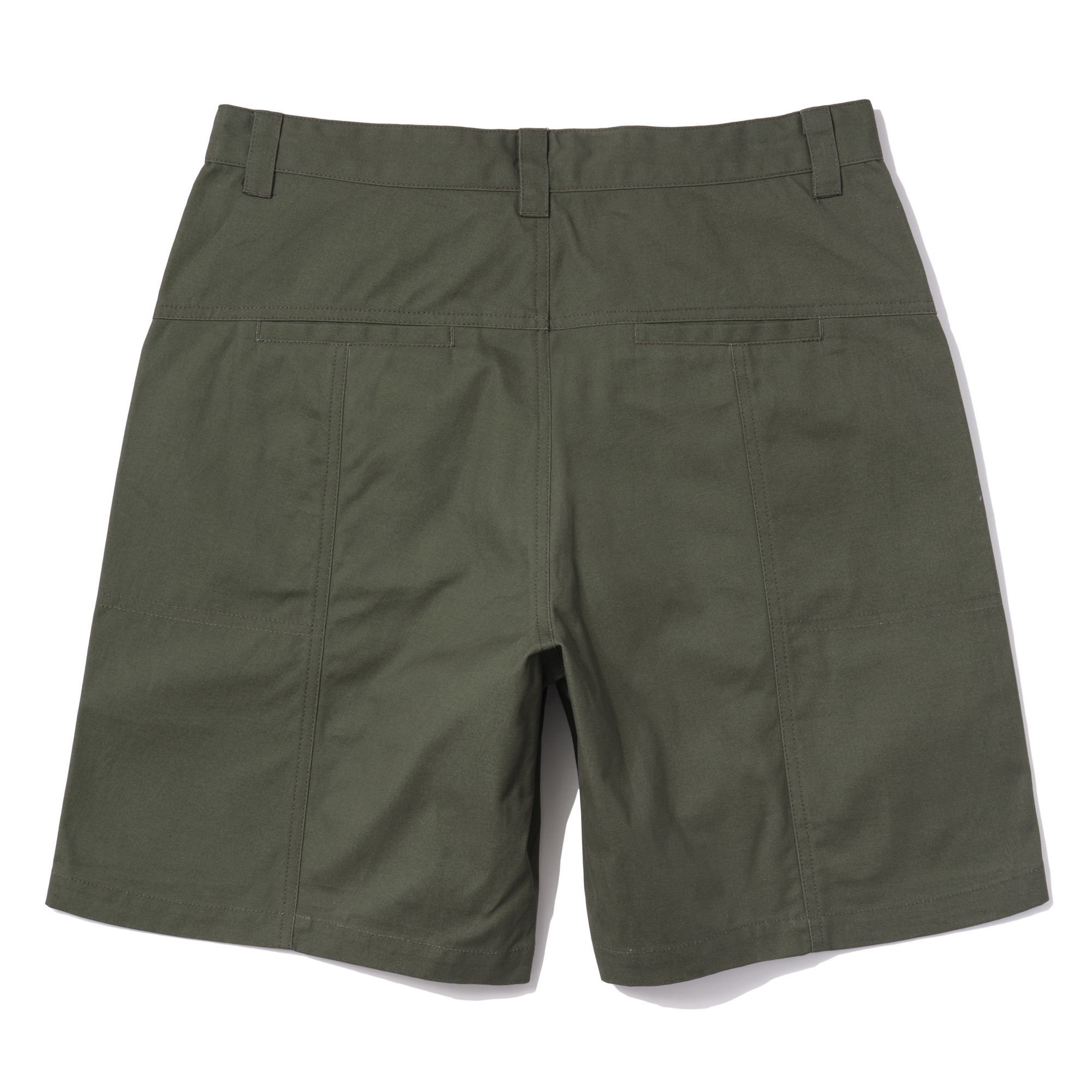 COATING CANVAS SHORTS KHAKI