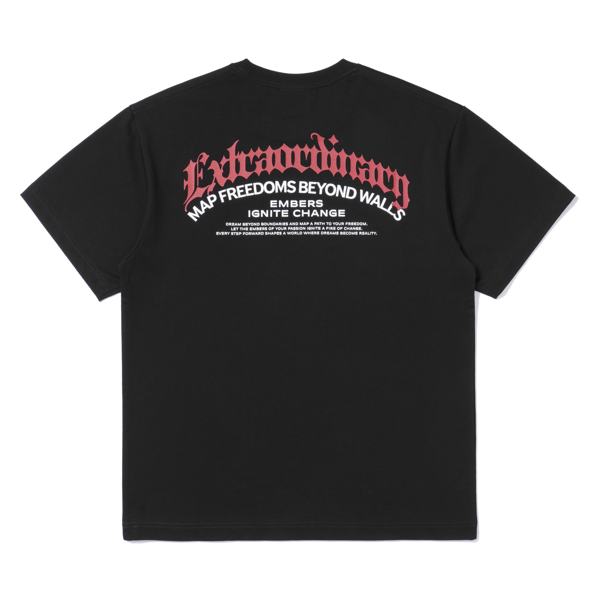 BLACK LETTER LOGO TEE BLACK