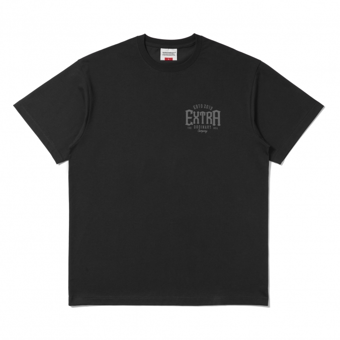 ESTABLISHED 2019 TEE CHARCOAL