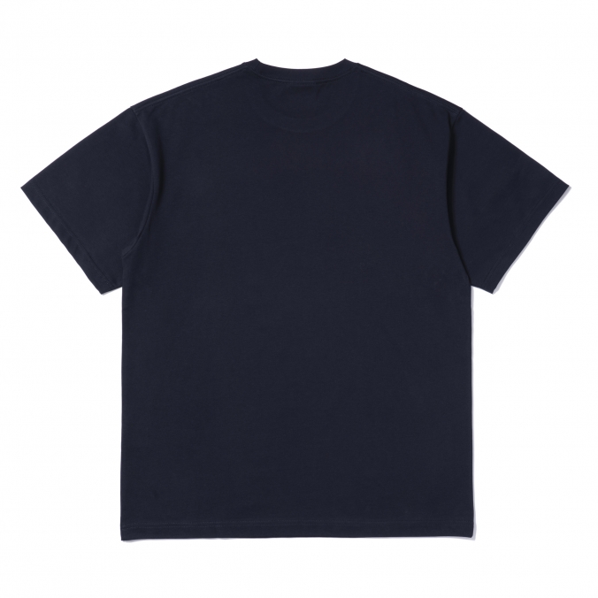 CURVED ROPE LOGO TEE NAVY