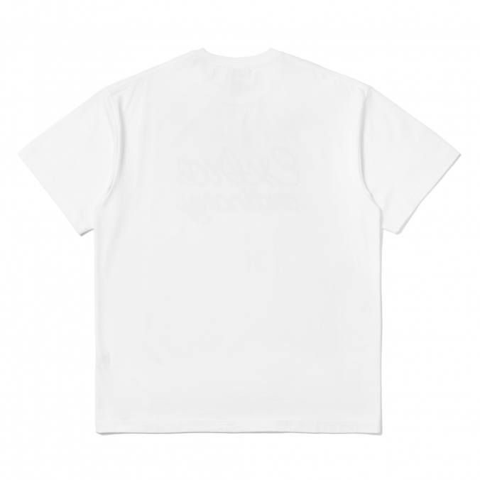 CURVED ROPE LOGO TEE OFF WHITE
