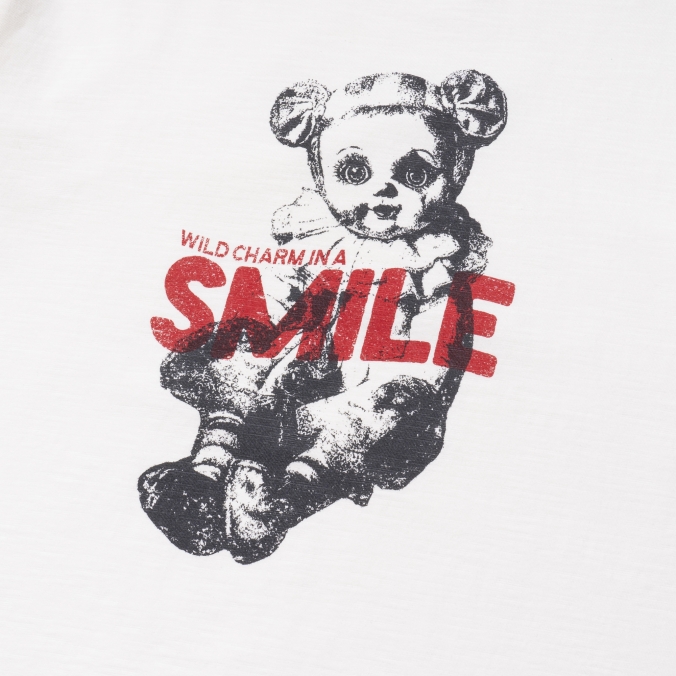 SMILE DOLL TEE OFF WHITE