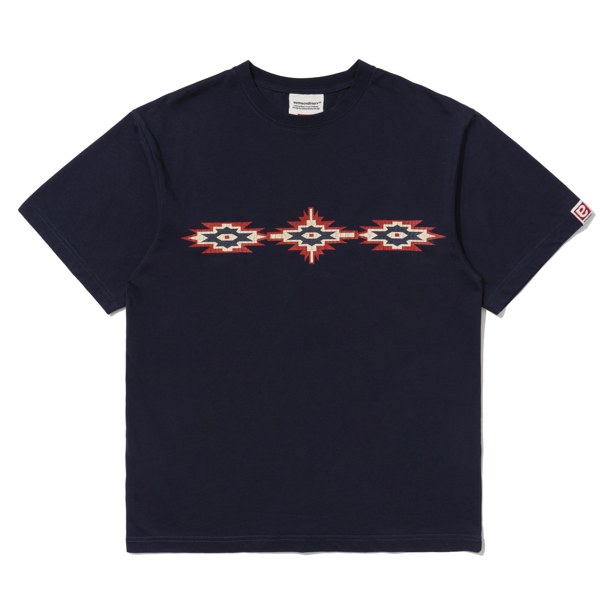 NAVAJO LIGHT TEE NAVY
