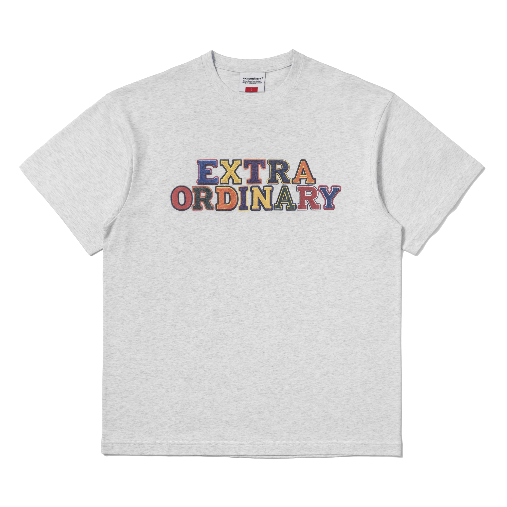 MULTI WAPPEN LOGO TEE L.M/GREY