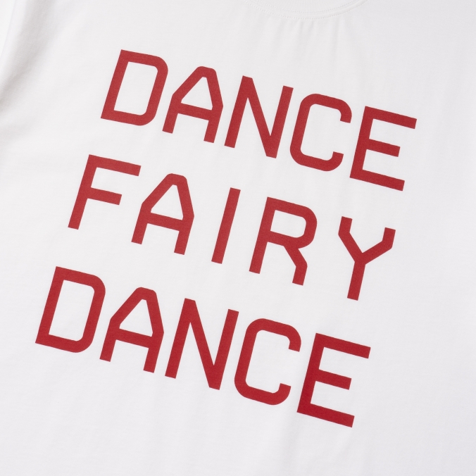 DANCE FAIRY DANCE TEE OFF WHITE