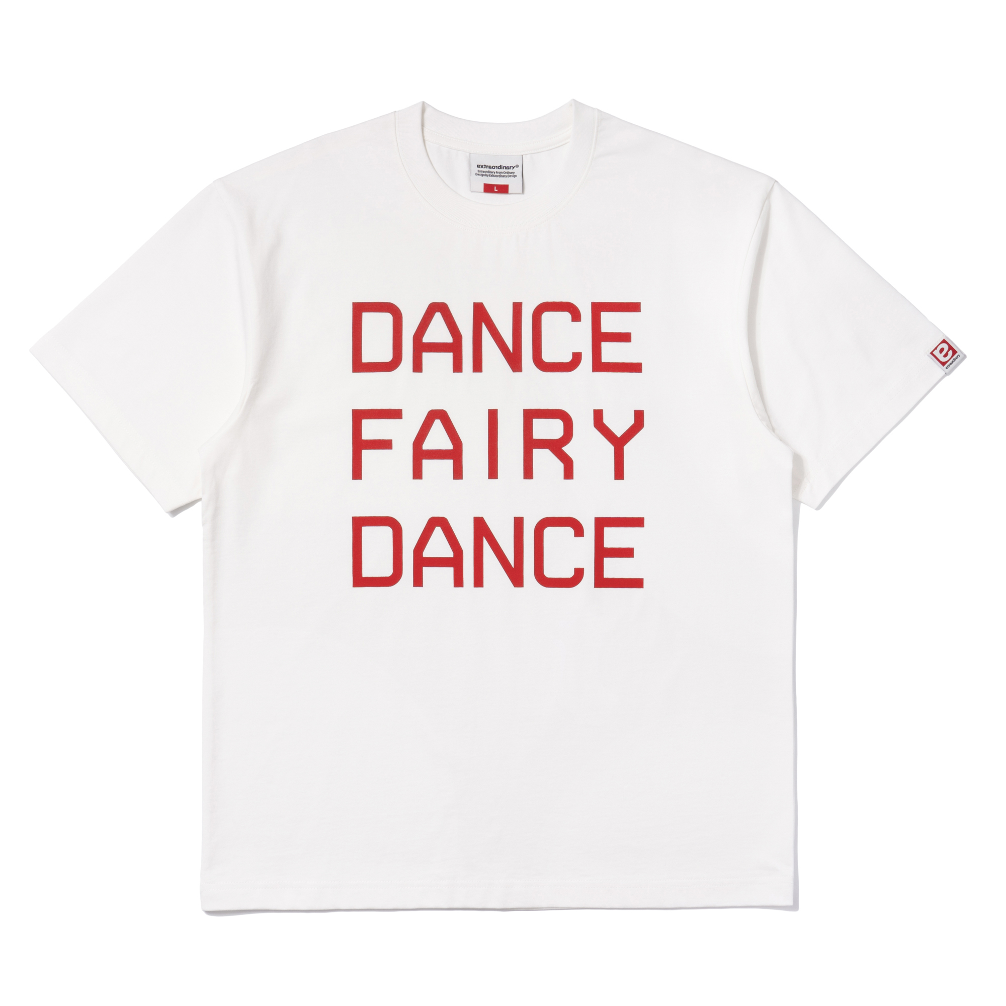 DANCE FAIRY DANCE TEE OFF WHITE