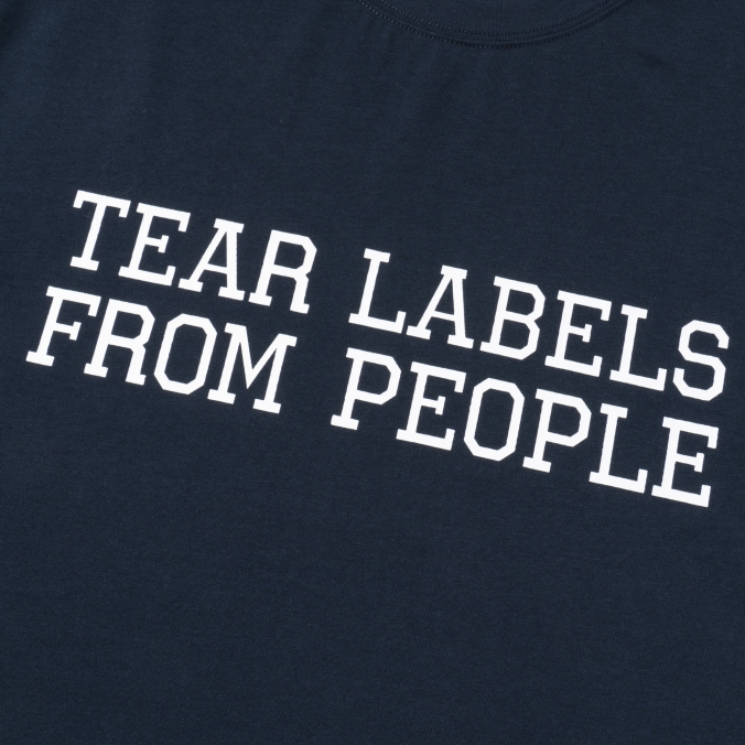 MESSAGE TEE NAVY
