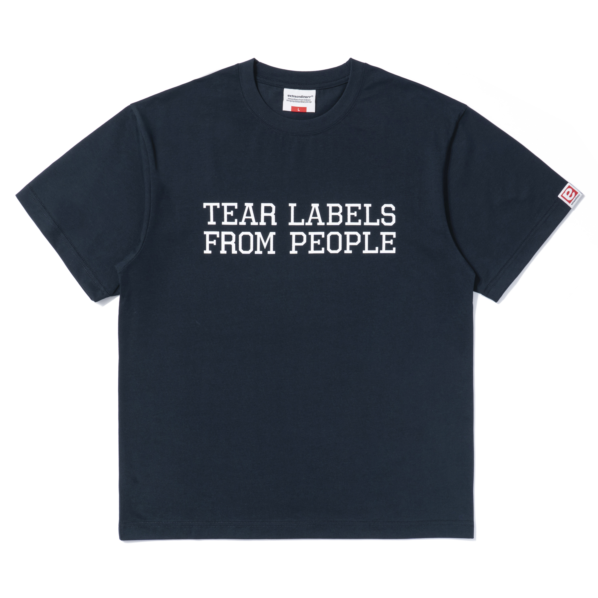 MESSAGE TEE NAVY