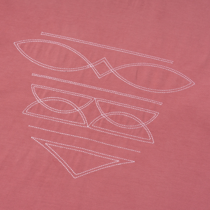 WESTERN STITCH TEE RED