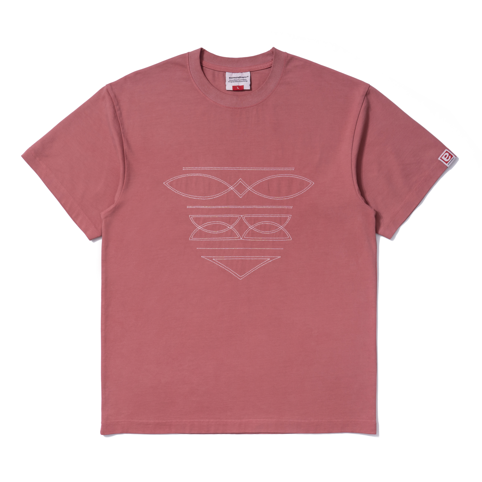 WESTERN STITCH TEE RED