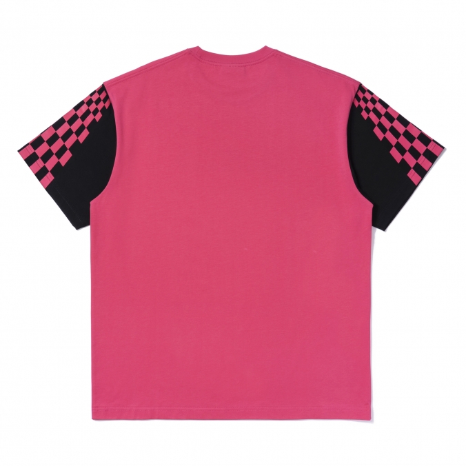 RACING LOGO TEE PINK