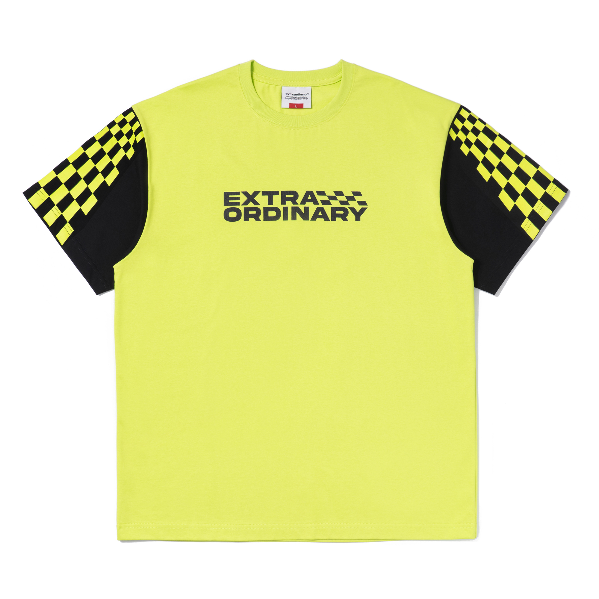 RACING LOGO TEE LIME
