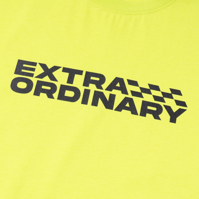 RACING LOGO TEE LIME