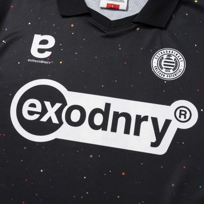 EX SOCCER JERSEY BLACK