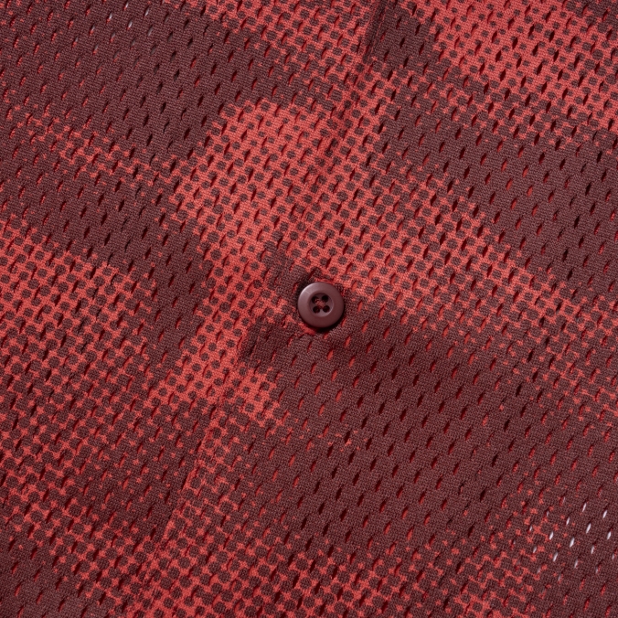 EYES MESH SHIRTS RED