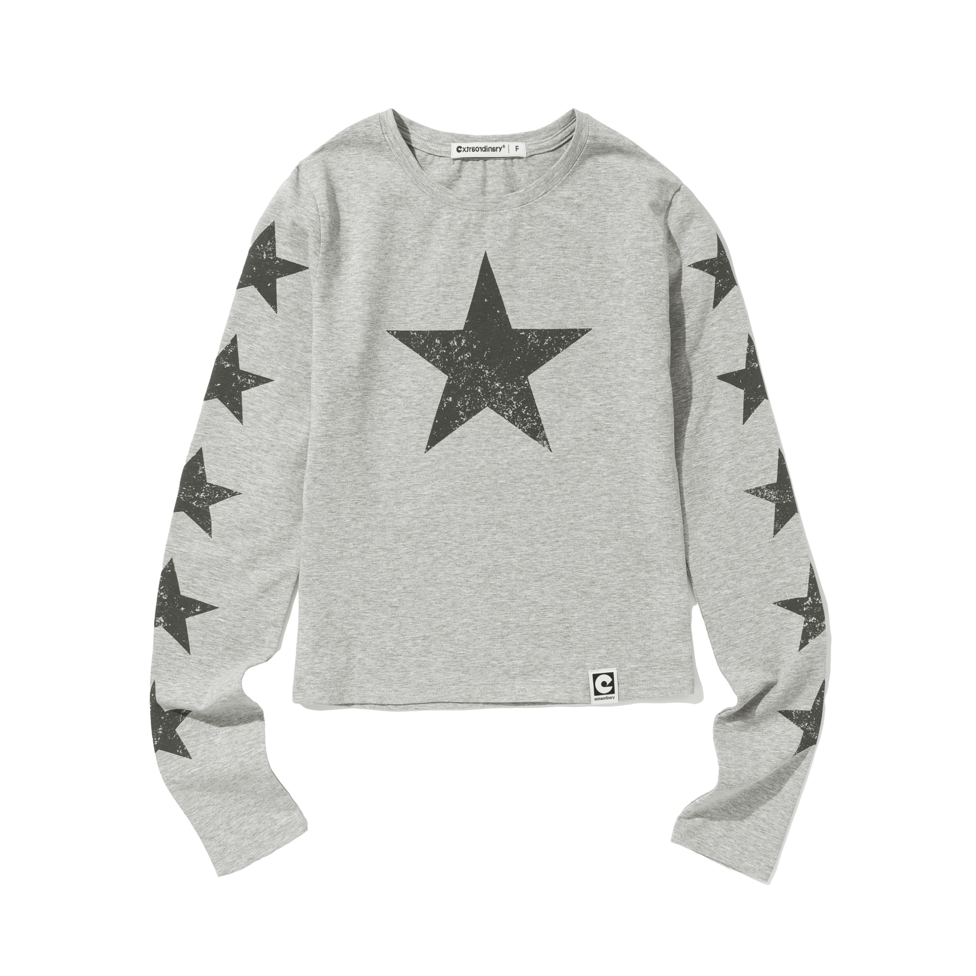 W STARLIGHT LS TEE L/GREY