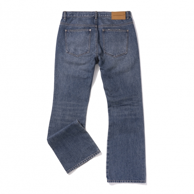 FLARE DENIM PANTS INDIGO