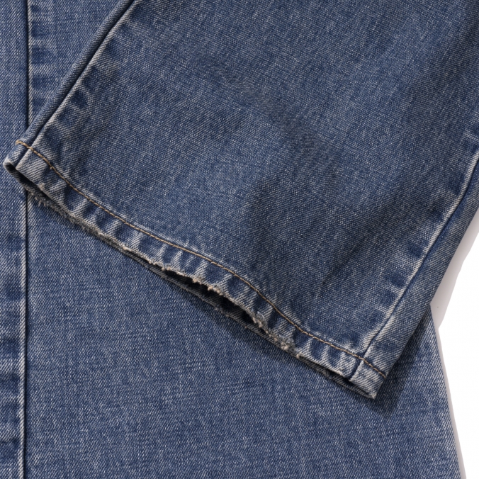 FLARE DENIM PANTS INDIGO