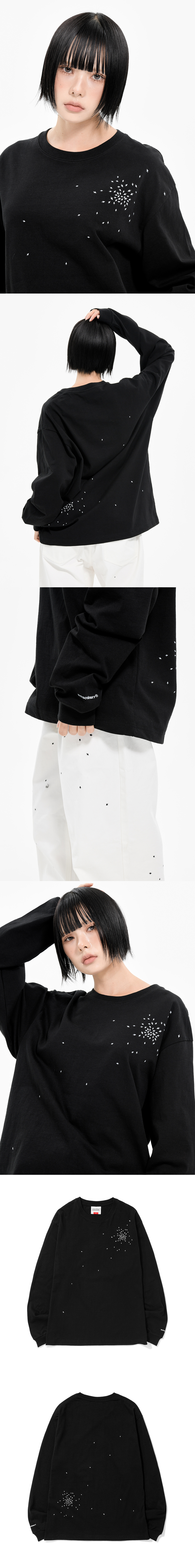 CURSOR DRIFT LS TEE BLACK