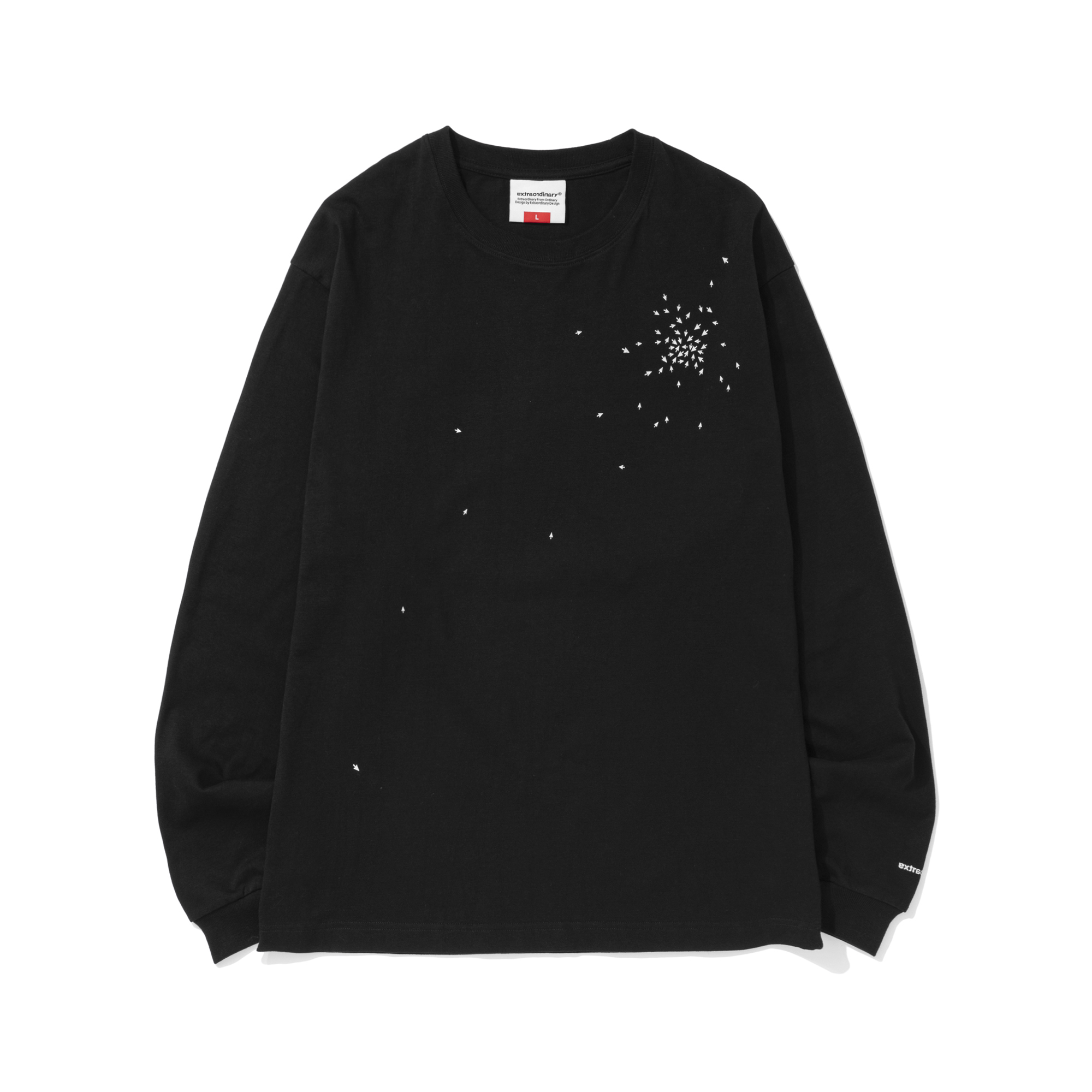 CURSOR DRIFT LS TEE BLACK