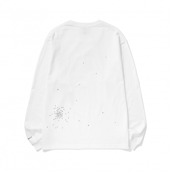CURSOR DRIFT LS TEE OFF WHITE
