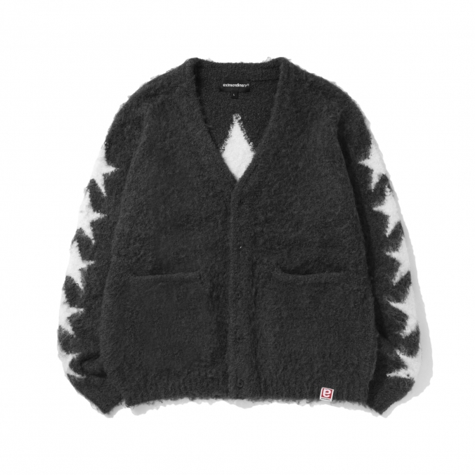 STARLIGHT CARDIGAN CHARCOAL