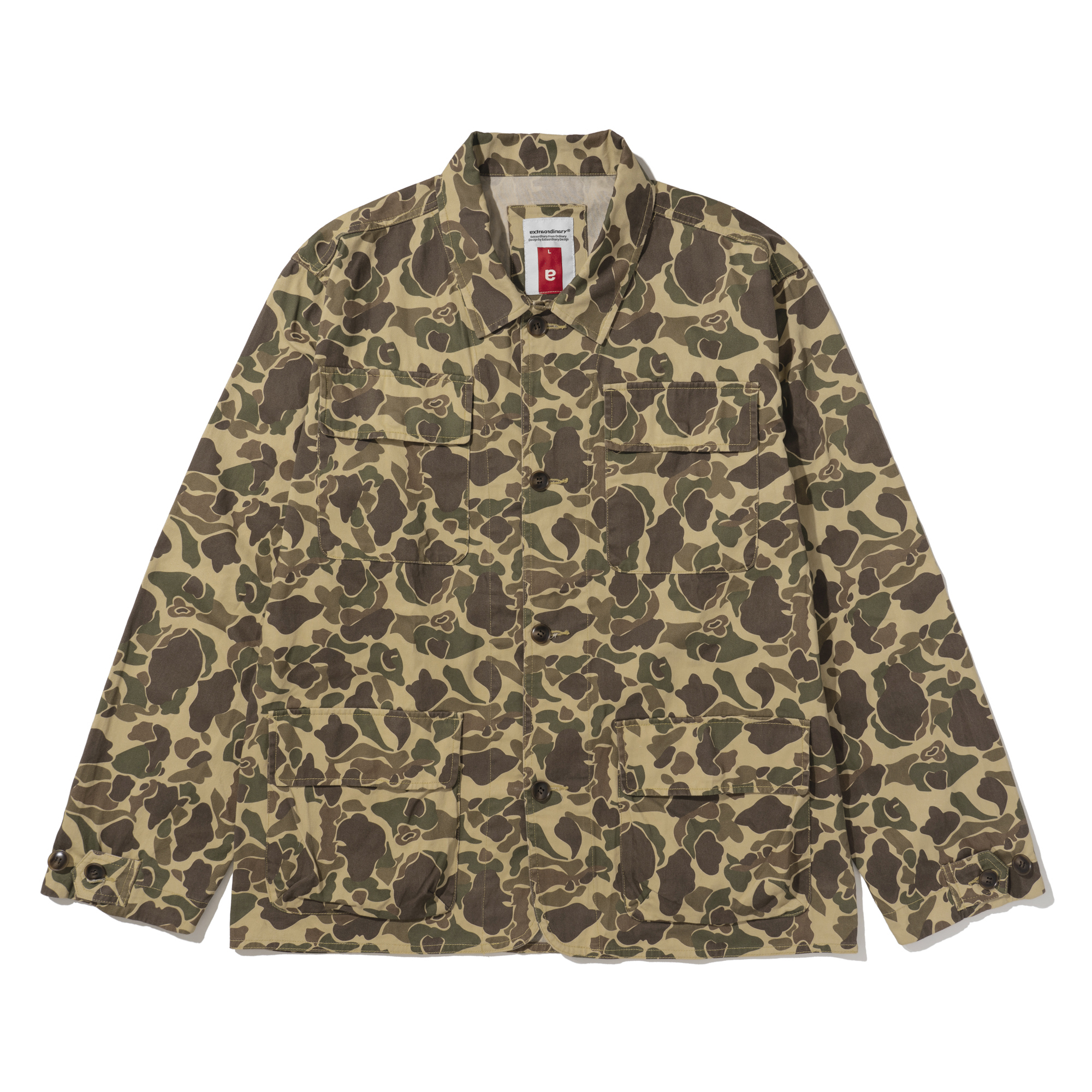 EXODNRY DUCK CAMO JACKET DUCK CAMO