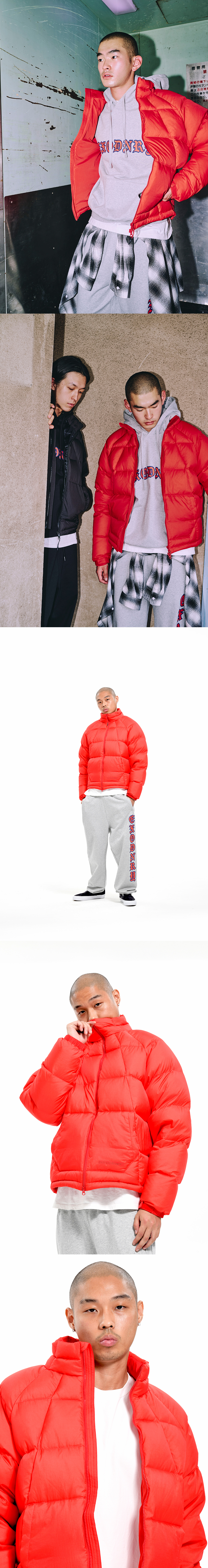 EXODNRY NOVA LITE DOWN JACKET RED