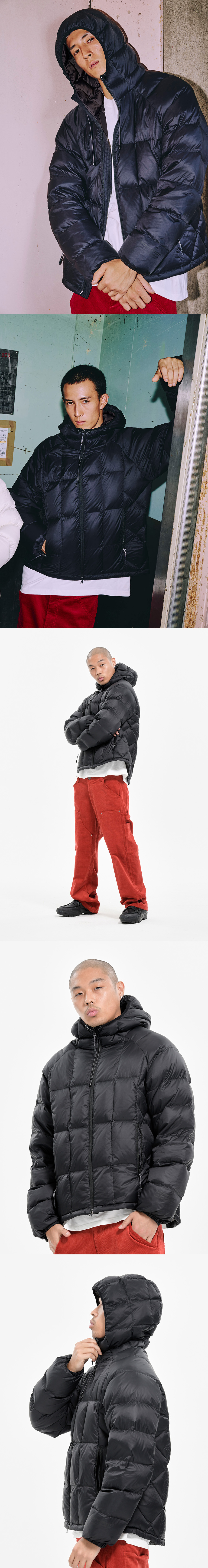 EXODNRY PRISM DOWN JACKET BLACK