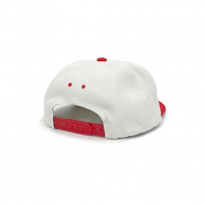 OVERSIZE CONCEPT LOGO CAP WHITE