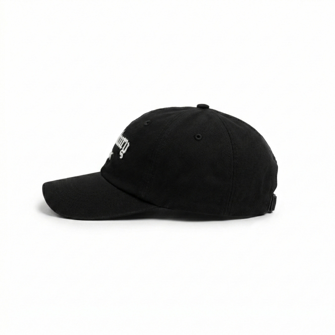 STAR LOGO CAP BLACK
