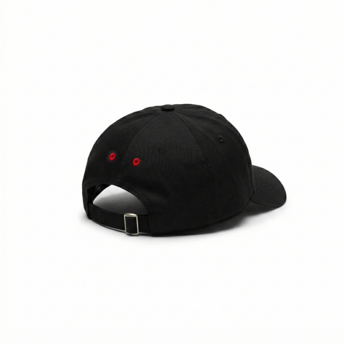 STAR LOGO CAP BLACK