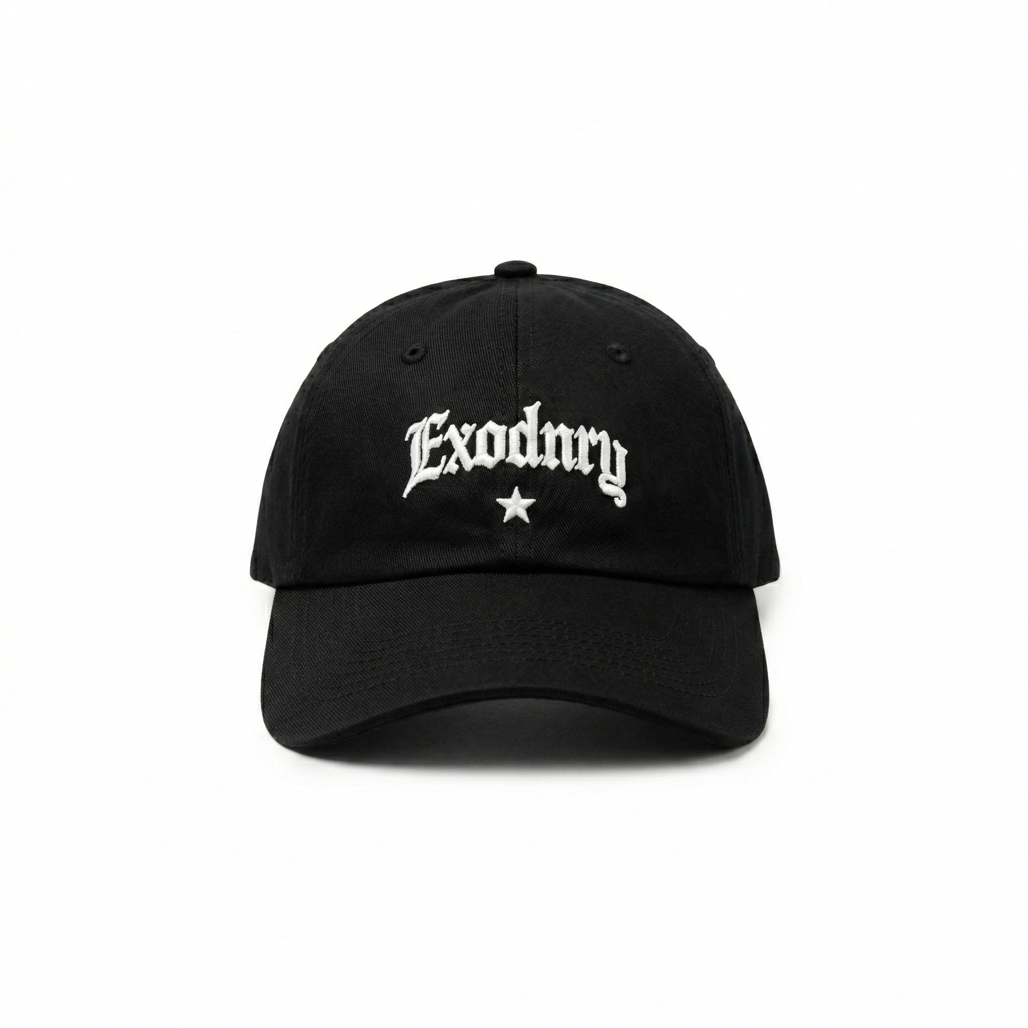 STAR LOGO CAP BLACK