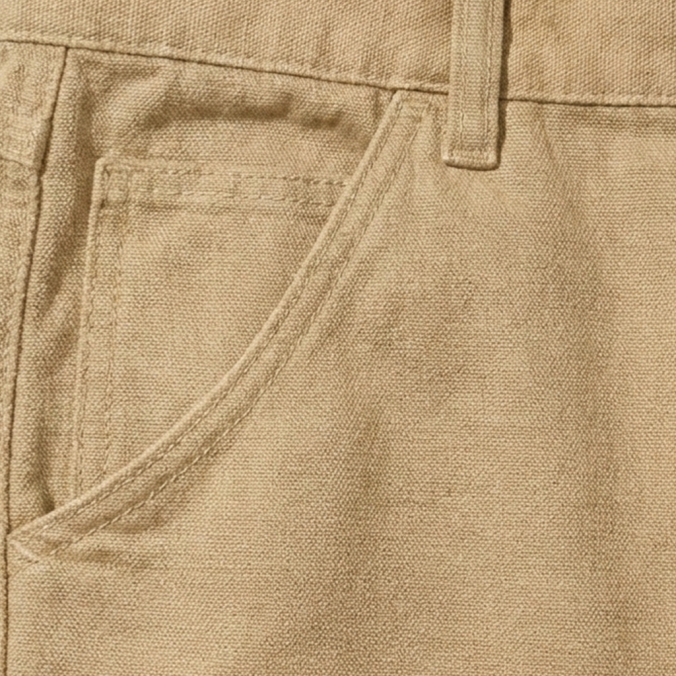 CAMO PANEL DOUBLE KNEE PANTS BEIGE