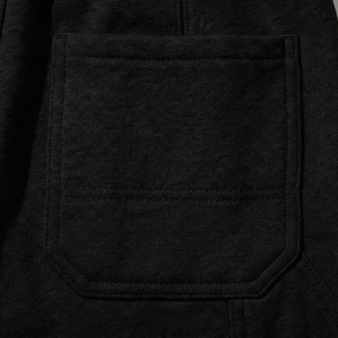DOUBLE KNEE SWEATPANTS BLACK