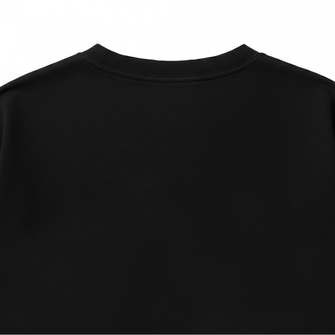 STAR LOGO LS TEE BLACK