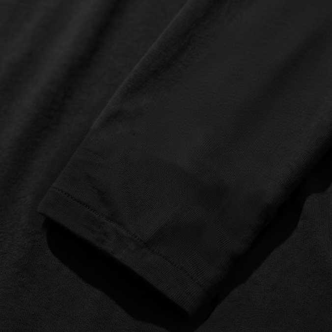 STAR LOGO LS TEE BLACK