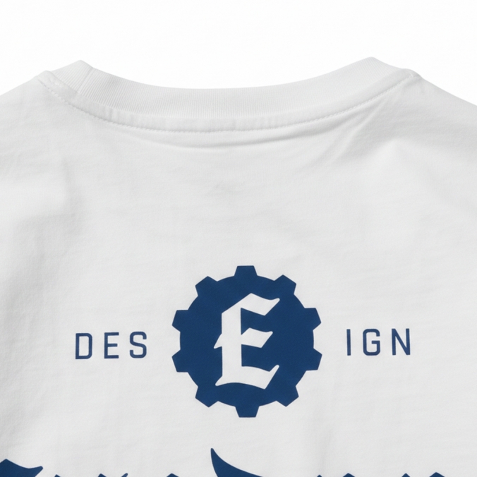 STUDIO LOGO POCKET TEE WHITE